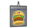 Sticker Slab | Bossy Burger