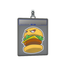 Sticker Slab | Bossy Burger