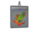 Sticker Slab | Devouring Flame