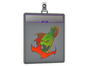 Sticker Slab | Devouring Flame (Holo)