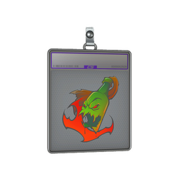 Sticker Slab | Devouring Flame (Holo)