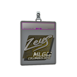 Sticker Slab | Zeus (Foil) | MLG Columbus 2016