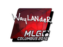 Sticker | wayLander (Foil) | MLG Columbus 2016