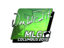 Sticker | WorldEdit (Foil) | MLG Columbus 2016