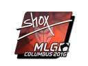 Sticker | shox (Foil) | MLG Columbus 2016