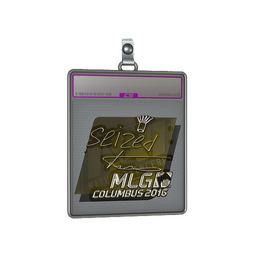 Sticker Slab | seized (Foil) | MLG Columbus 2016