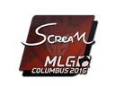 Sticker | ScreaM | MLG Columbus 2016