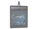 Sticker Slab | s1mple | MLG Columbus 2016