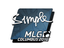 Sticker | s1mple | MLG Columbus 2016
