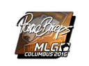 Sticker | pashaBiceps (Foil) | MLG Columbus 2016