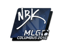 Sticker | NBK- | MLG Columbus 2016