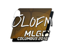 Sticker | olofmeister | MLG Columbus 2016