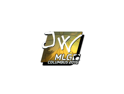 Naklejka | JW (foliowana) | MLG Columbus 2016