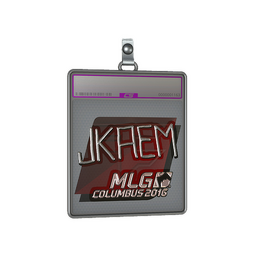 Sticker Slab | jkaem (Foil) | MLG Columbus 2016