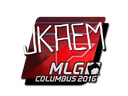 Sticker | jkaem (Foil) | MLG Columbus 2016