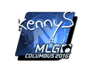 Sticker | kennyS (Foil) | MLG Columbus 2016