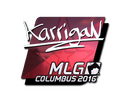 Sticker | karrigan (Foil) | MLG Columbus 2016