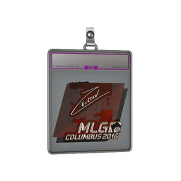 Sticker Slab | Ex6TenZ (Foil) | MLG Columbus 2016