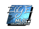 Sticker | EliGE (Foil) | MLG Columbus 2016