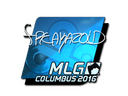 Sticker | freakazoid (Foil) | MLG Columbus 2016