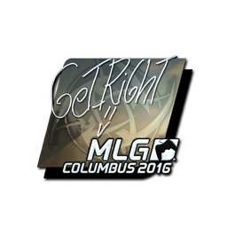 GeT_RiGhT (металлическая) | Колумбус-2016