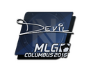 Sticker | DEVIL | MLG Columbus 2016
