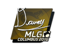 Sticker | DAVEY | MLG Columbus 2016