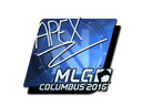 Sticker | apEX (Foil) | MLG Columbus 2016
