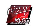 Sticker | aizy (Foil) | MLG Columbus 2016