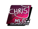 Sticker | chrisJ (Foil) | MLG Columbus 2016