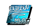 Sticker | coldzera (Foil) | MLG Columbus 2016