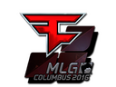 Sticker | FaZe Clan (Foil) | MLG Columbus 2016