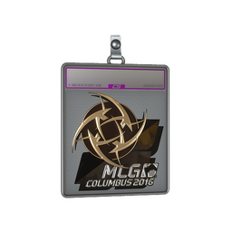 Sticker Slab | Ninjas in Pyjamas (Foil) | MLG Columbus 2016