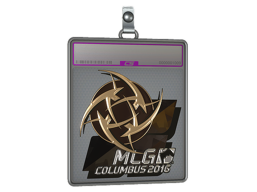 Sticker Slab | Ninjas in Pyjamas (Foil) | MLG Columbus 2016