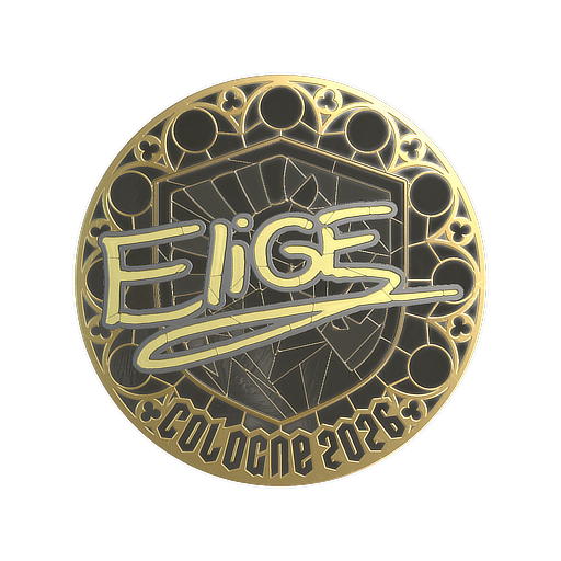 Sticker | EliGE (Gold) | Cologne 2026