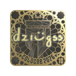 Sticker | dziugss (Gold, Ranked) | Cologne 2026