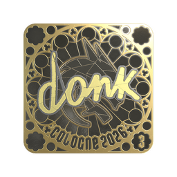 Sticker | donk (Gold, Ranked) | Cologne 2026