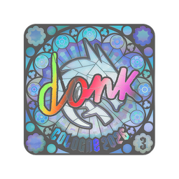Sticker | donk (Holo, Ranked) | Cologne 2026