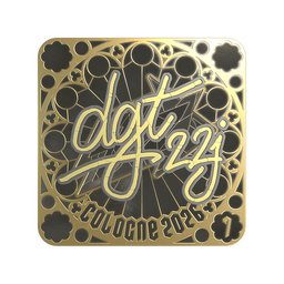 Sticker | dgt (Gold, Ranked) | Cologne 2026