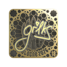 Sticker | gr1ks (Gold, Ranked) | Cologne 2026