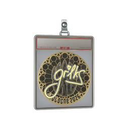 Sticker Slab | gr1ks (Gold) | Cologne 2026