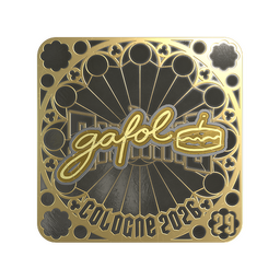 Sticker | gafolo (Gold, Ranked) | Cologne 2026