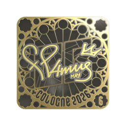 Sticker | FL4MUS (Gold, Ranked) | Cologne 2026