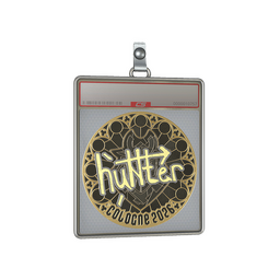 Sticker Slab | huNter- (Gold) | Cologne 2026