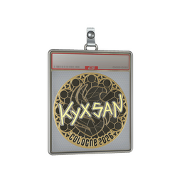 Sticker Slab | kyxsan (Gold) | Cologne 2026