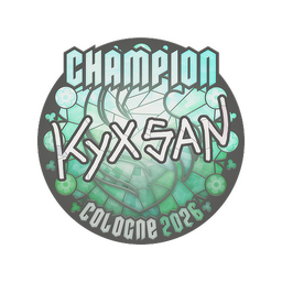 Sticker | kyxsan (Champion) | Cologne 2026