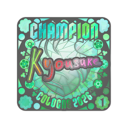 Sticker | kyousuke (Holo, Ranked) | Cologne 2026
