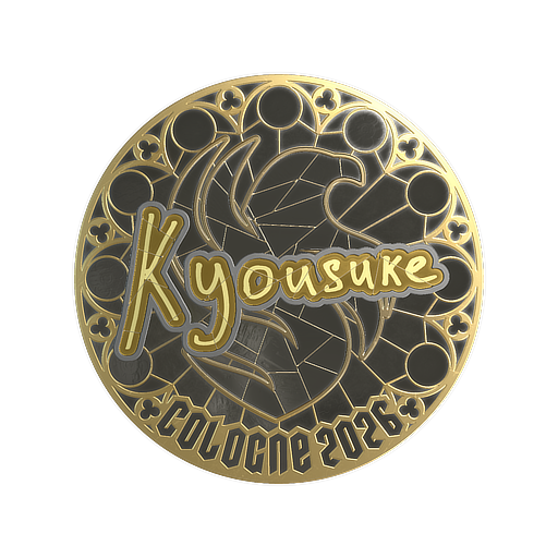 Sticker | kyousuke (Gold) | Cologne 2026