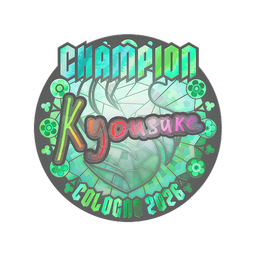 Sticker | kyousuke (Holo, Champion) | Cologne 2026