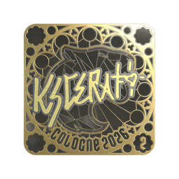 Sticker | KSCERATO (Gold, Ranked) | Cologne 2026
